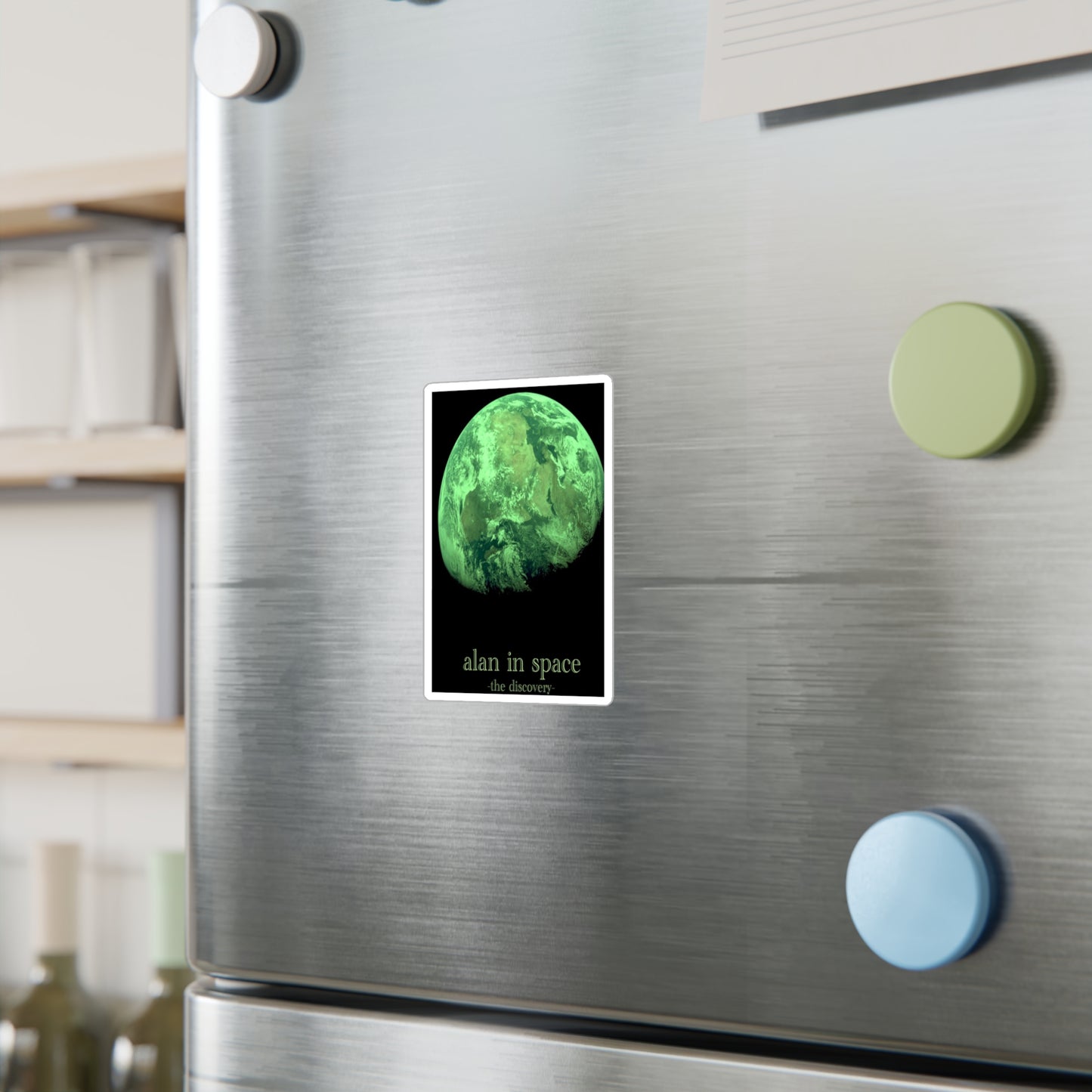 'The Discovery' Sticker - Alan In Space