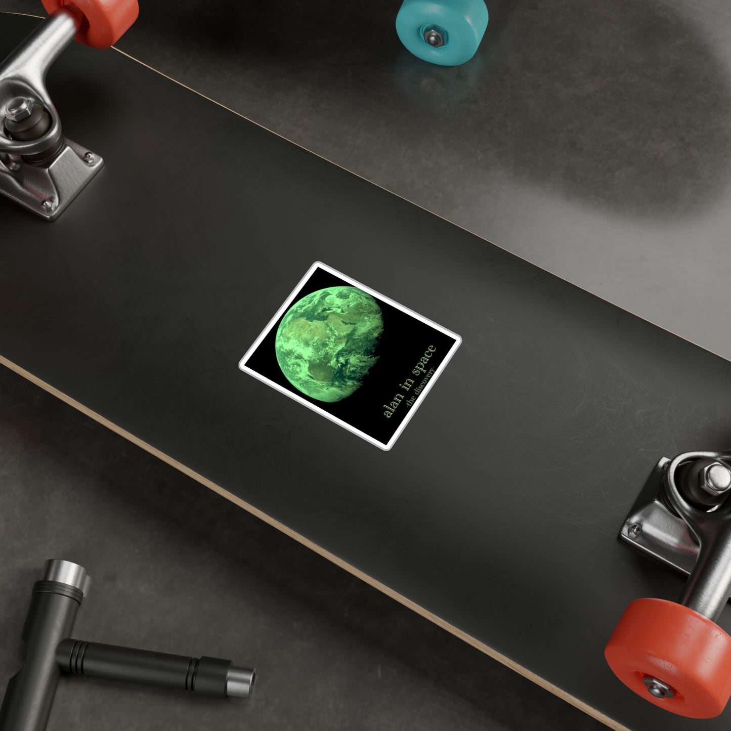 'The Discovery' Sticker - Alan In Space