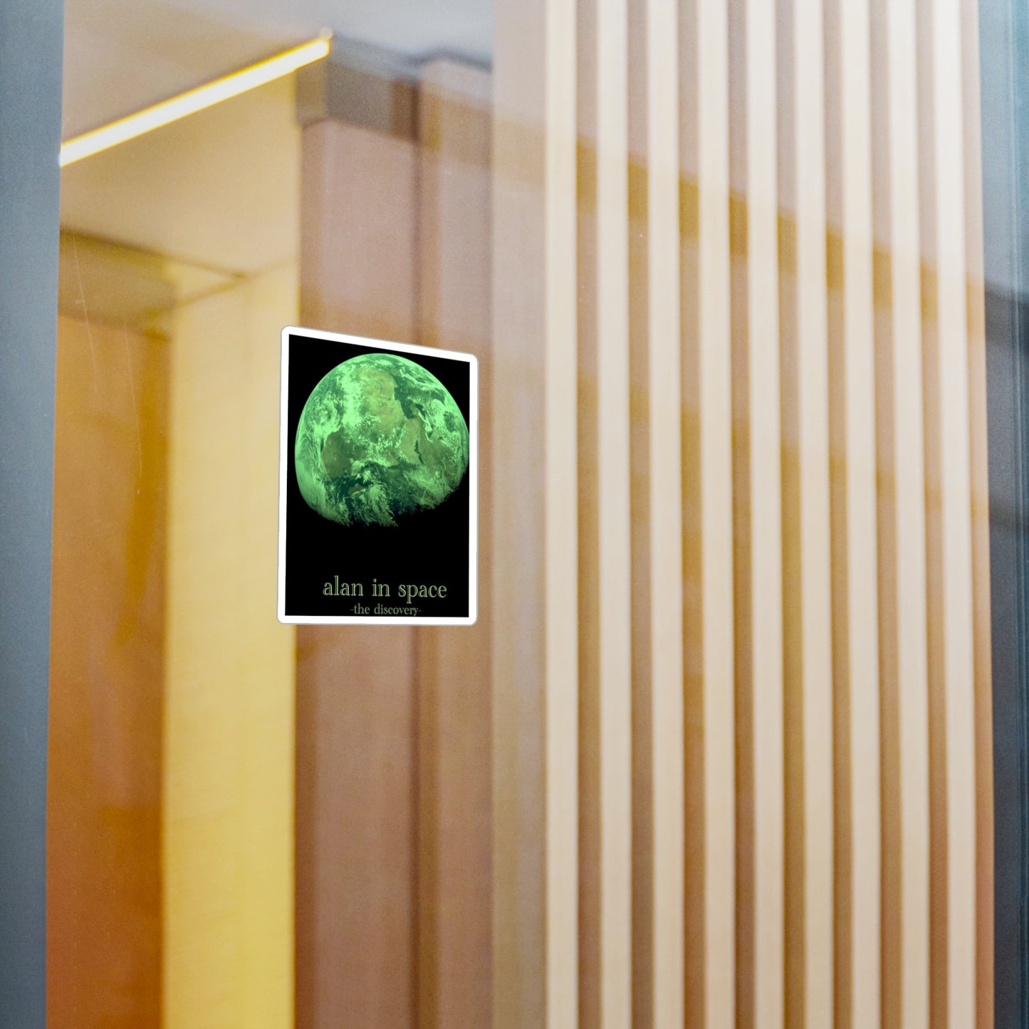 'The Discovery' Sticker - Alan In Space